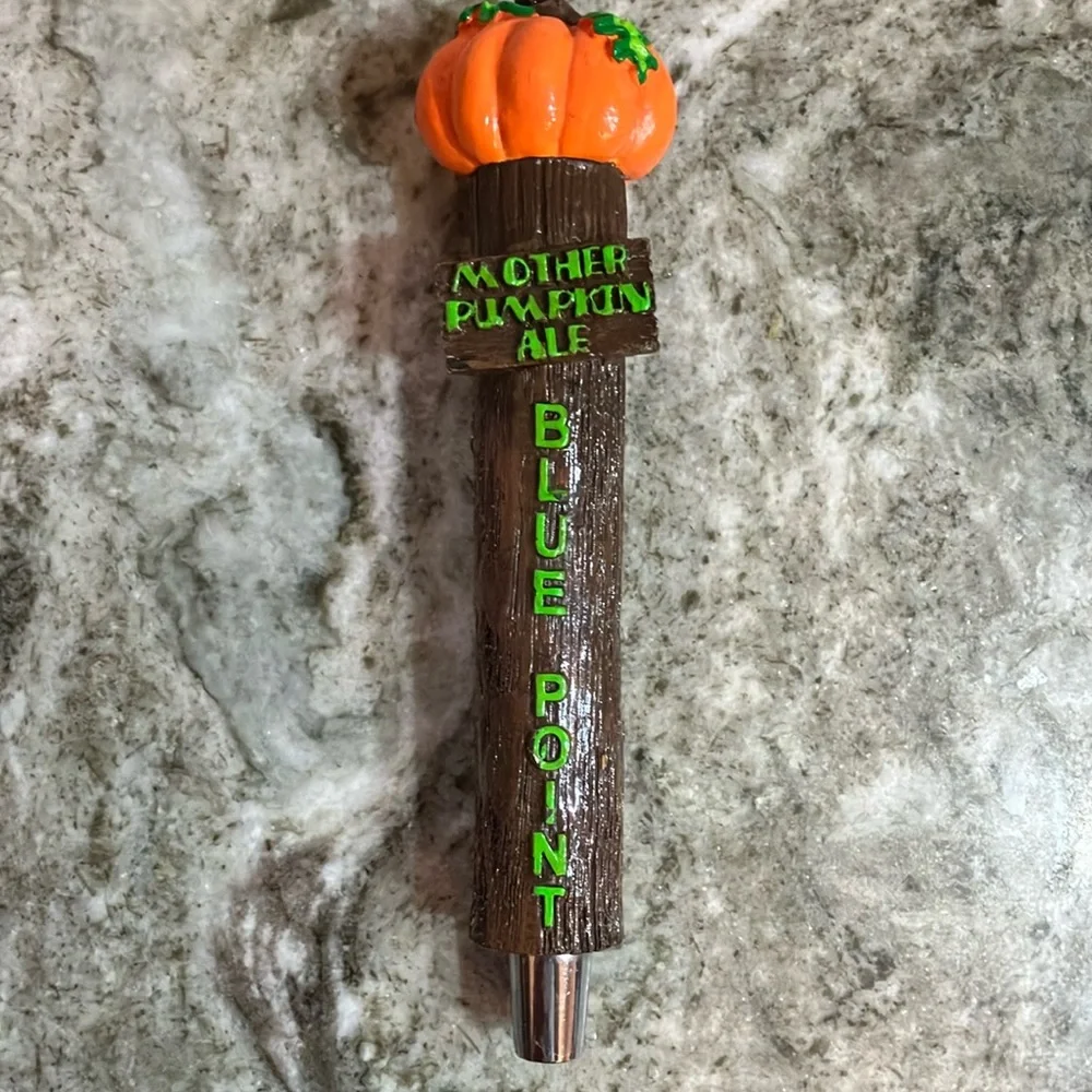 Blue Point Mother Pumpkin Ale Beer Tap Handle
